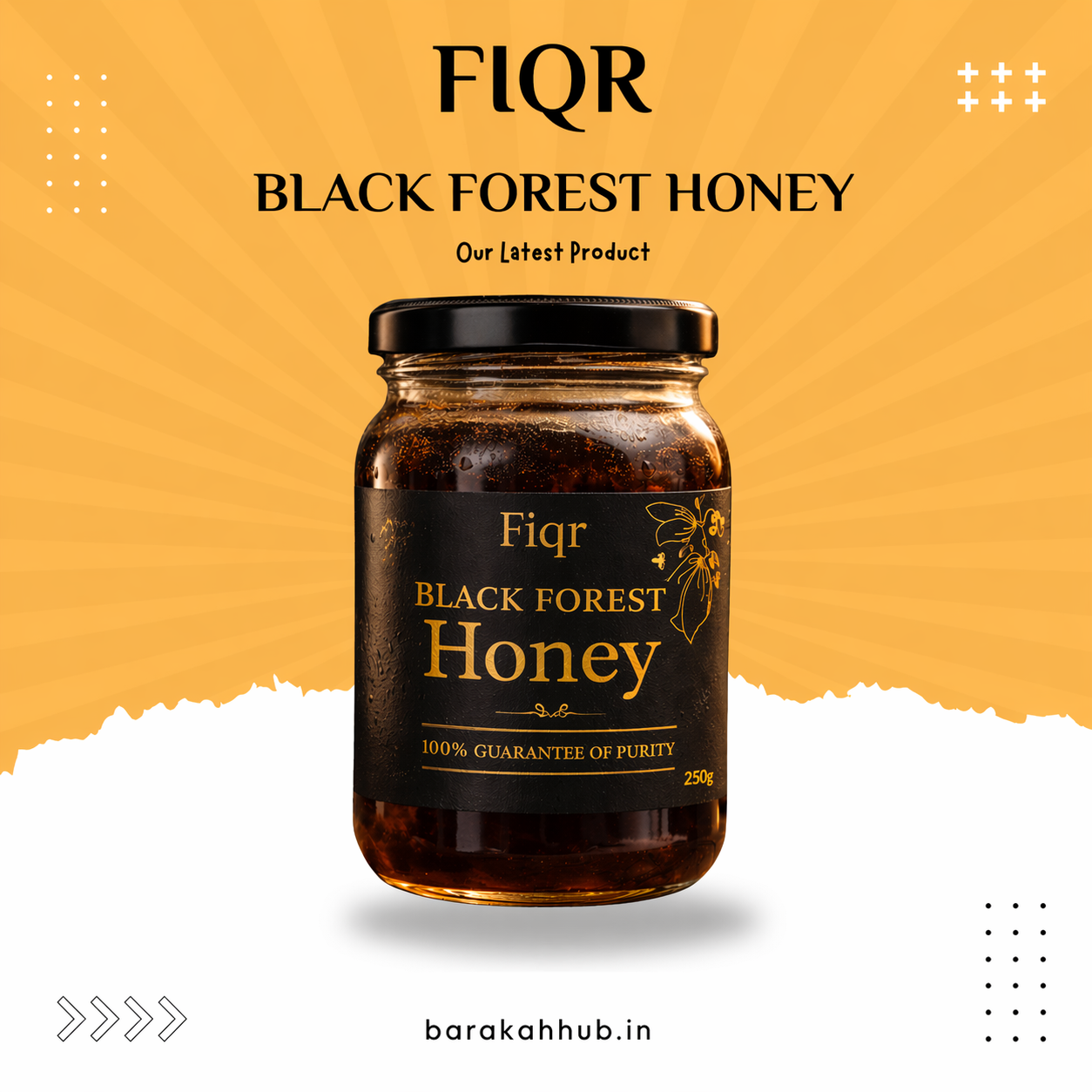 Fiqr Black Forest Honey (250g)